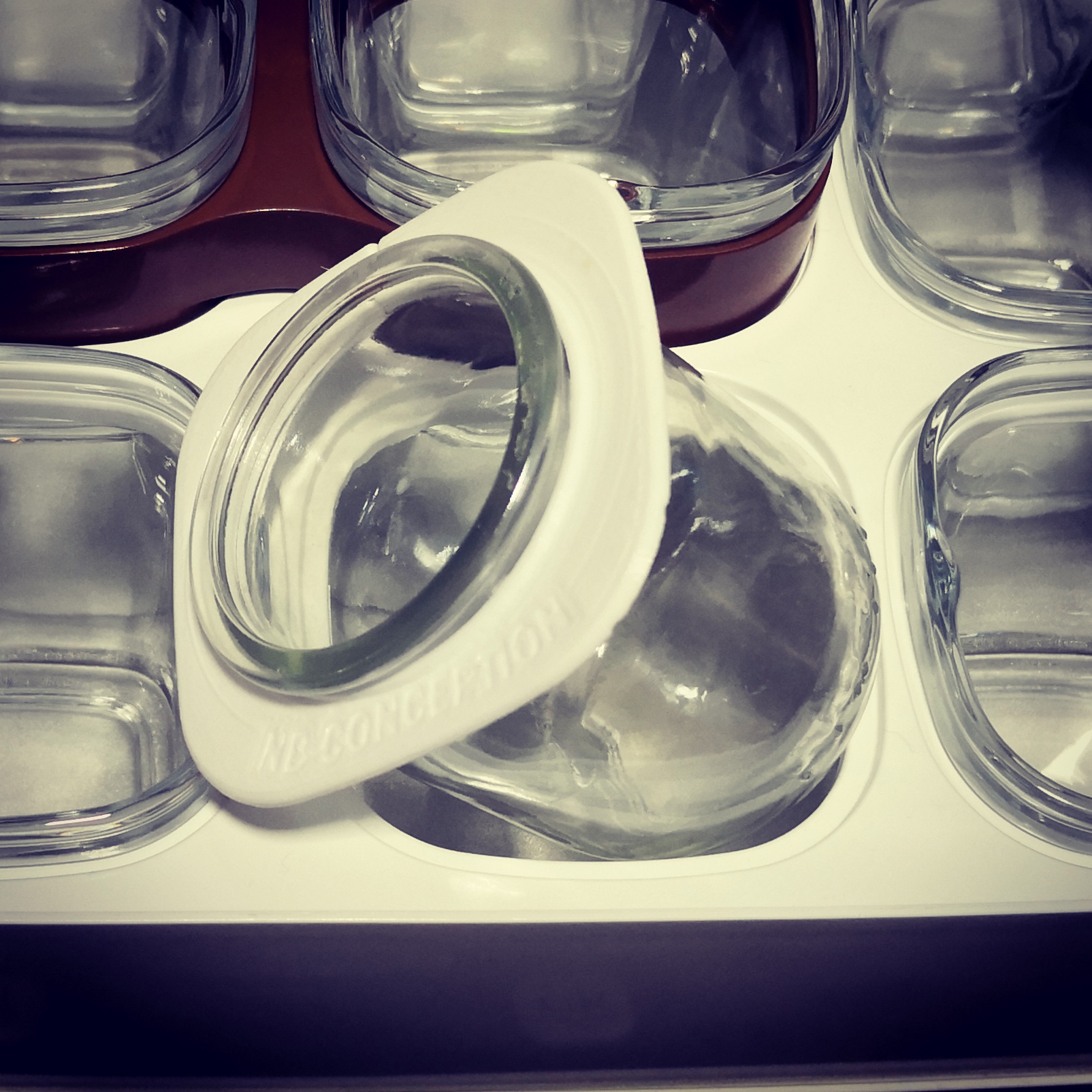 Couvercle Gris argent pour yaourt en verre, à partir de 1€ – NB-Conception