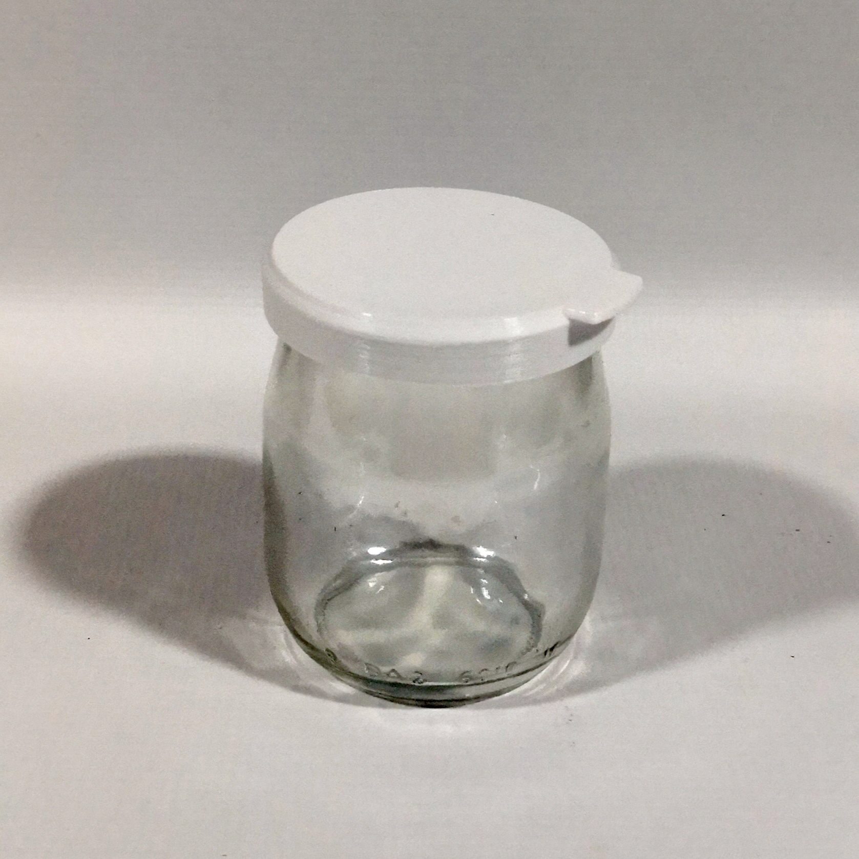 Couvercle Gris argent pour yaourt en verre, à partir de 1€ – NB-Conception